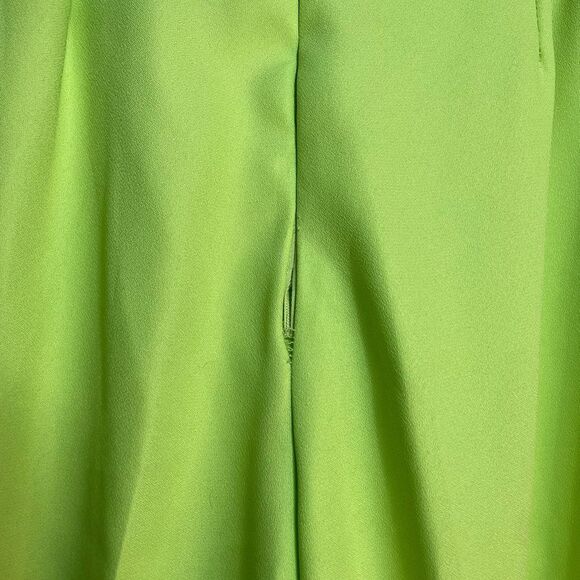 Lew Magram Neon Lime Green Top & Bottom Set Size 14 - Picture 3 of 16